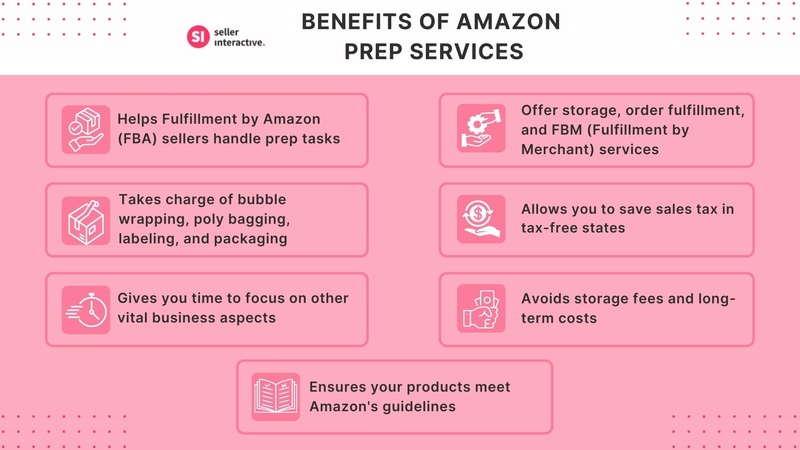 the seven benefits of amazon prep services